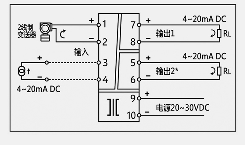 信號隔離器接線 信號隔離器接線