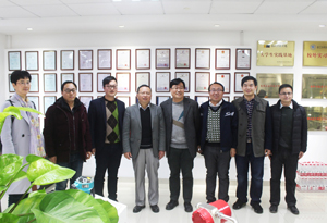 浙江科技學院電氣學院領導蒞臨美控參訪