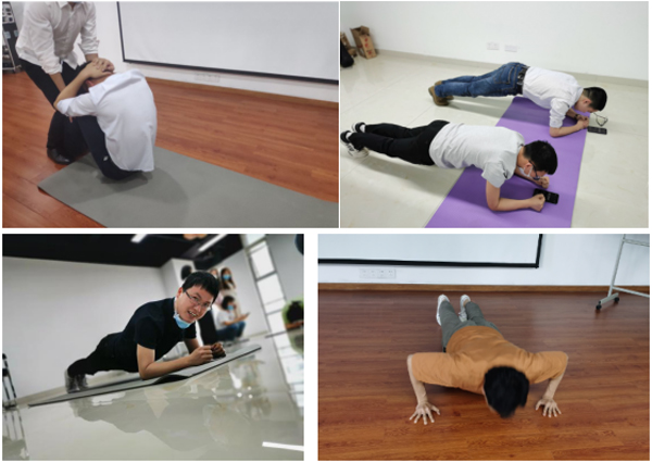 一分鐘104個(gè)俯臥撐！美控舉辦全員體能測(cè)試